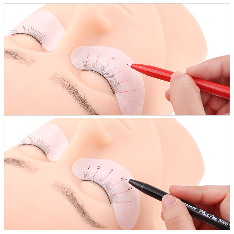 5/3/1pcs Skin Marker Pen Steri - Lash Mapping Sticker avaliação e preço