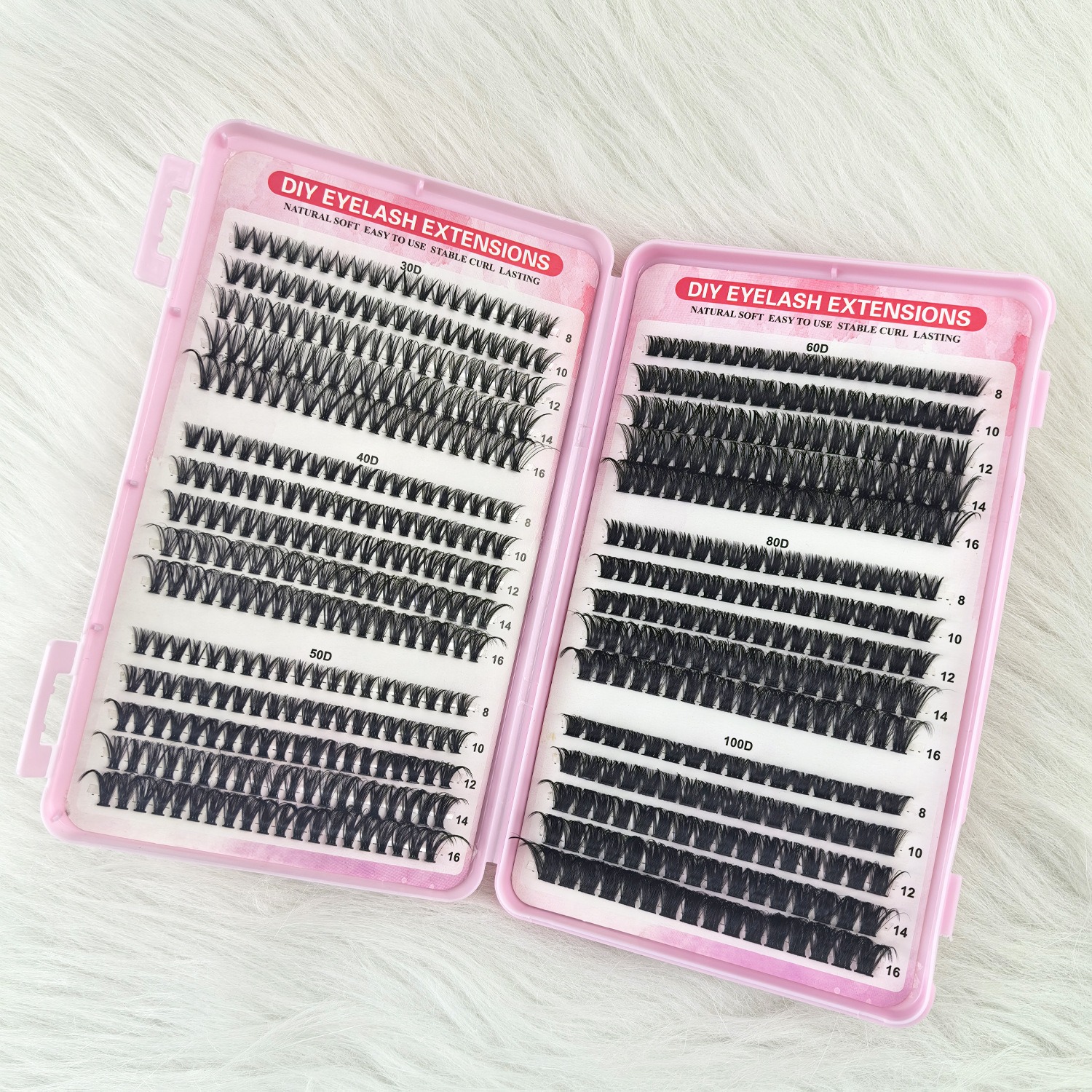 1 Box Eyelash Book - DIY Natur - Eyelash Extension Anime Style avaliação e preço