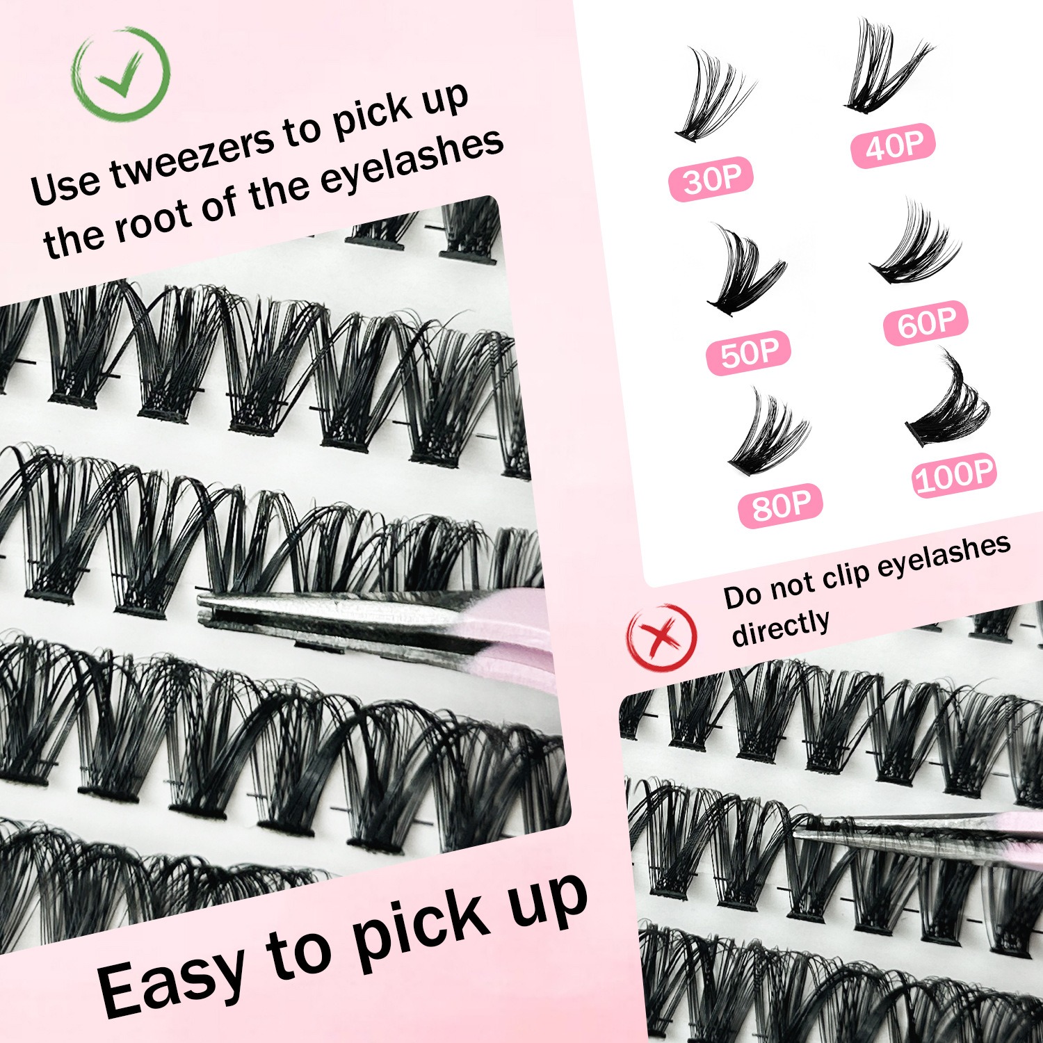 1 Box Eyelash Book - DIY Natur - Eyelash Extension Anime Style avaliação e preço
