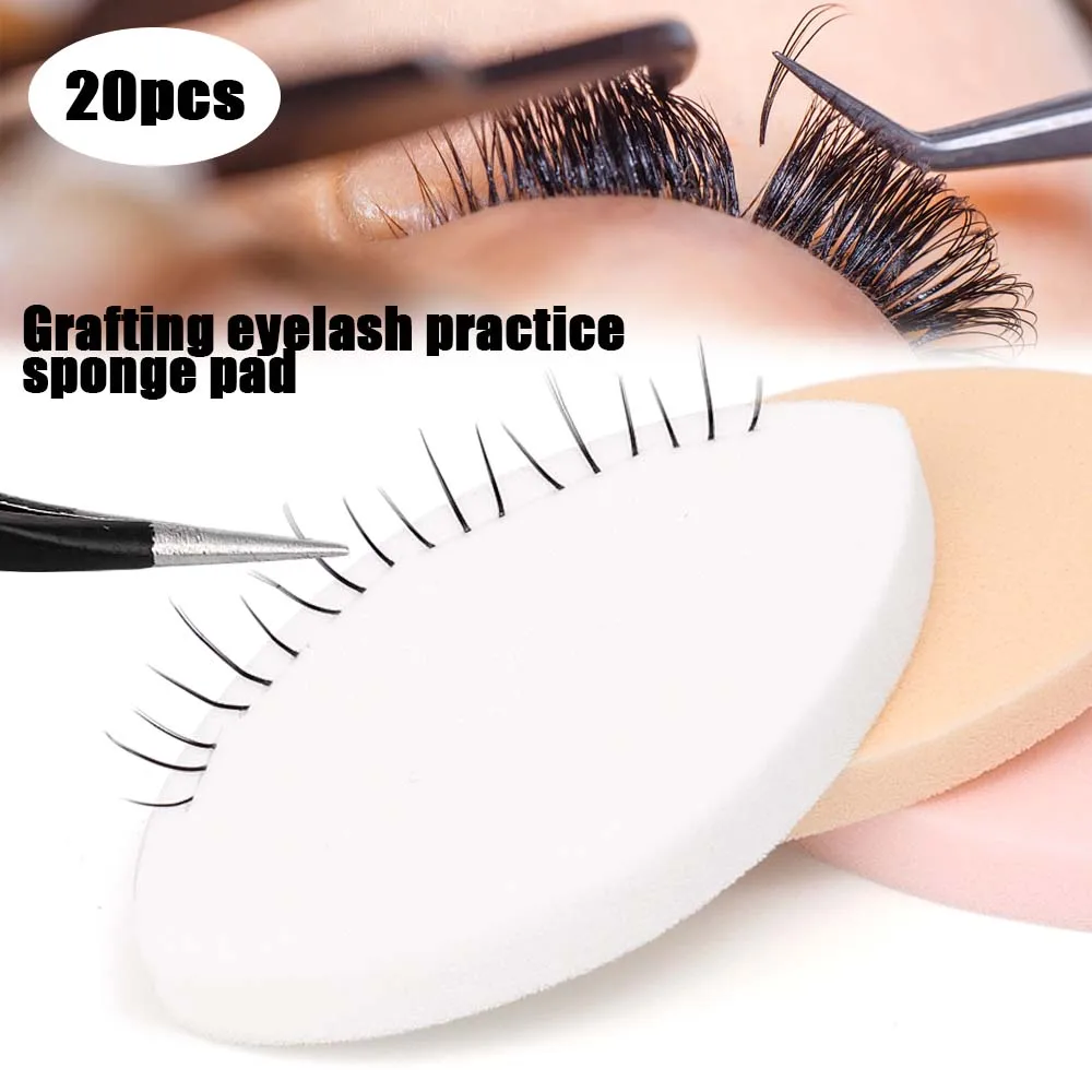 Soft Sponge False Eyelash Pads - Eyelash Extension Menu avaliação e preço
