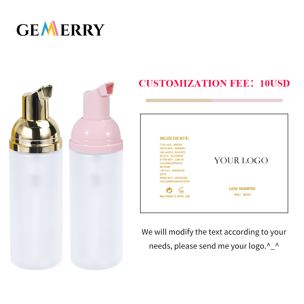 60ml Foam Lash Cleanser Shampo - Eyelash Extension Foam Cleanser avaliação e preço